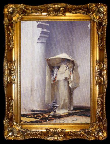 framed  John Singer Sargent Fumee d ambre gris, ta009-2